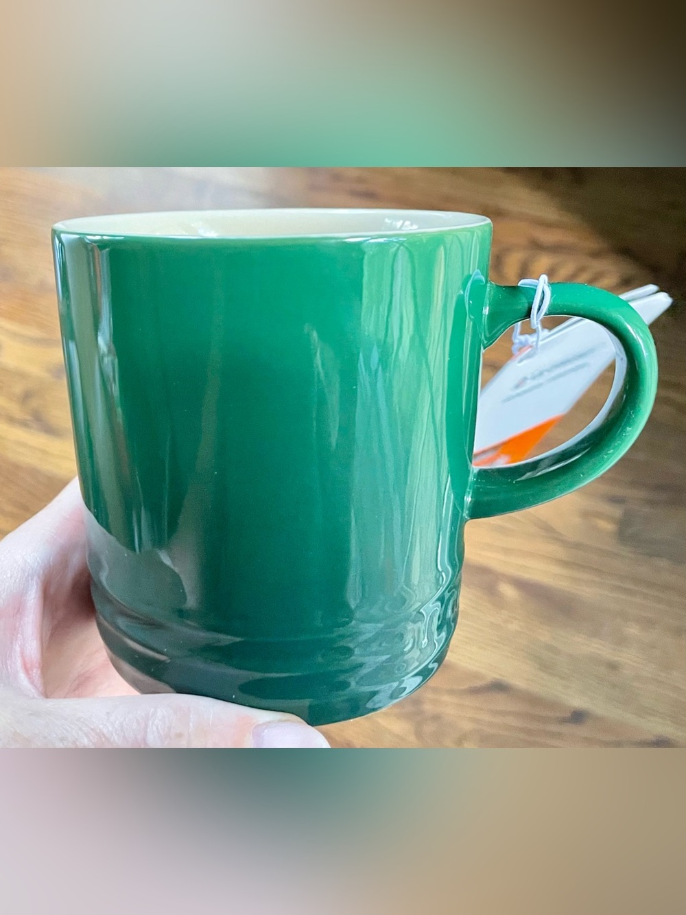 NEW Le Creuset CACTUS / JUNIPER green Coffee Mug